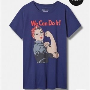 Torrid - "We Can Do It " Classic Fit 0X